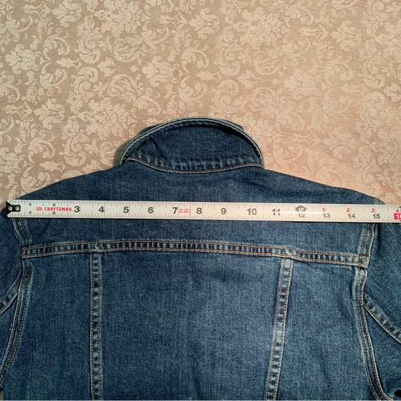 Proenza Schouler White Label ~2- Tone Bleached Cropped Denim Jacket - Picture 12 of 16